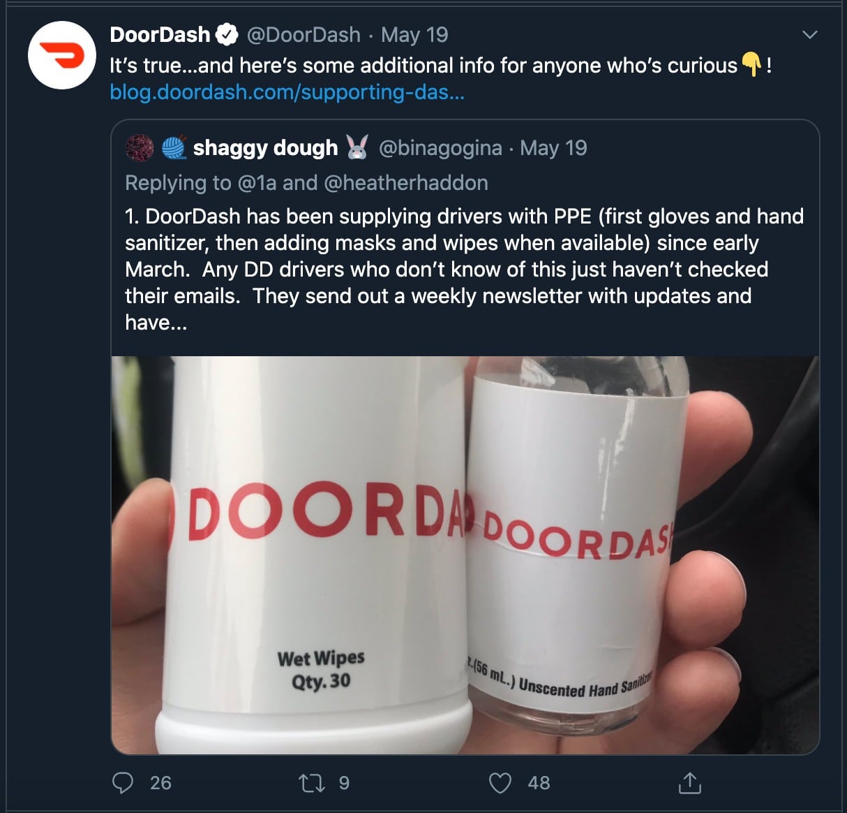 door dash marketing during covid-19