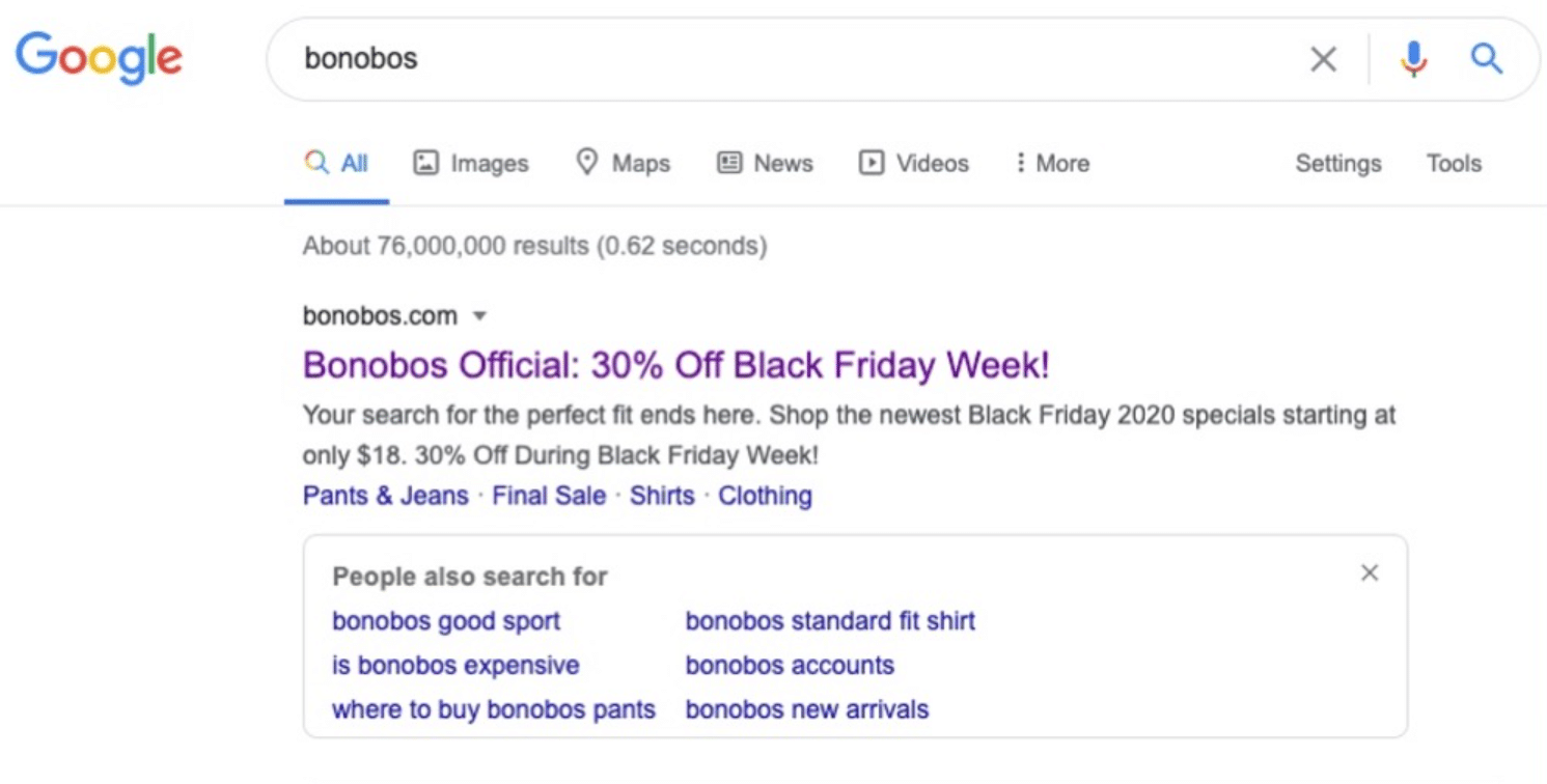 Bonobos BFCM 