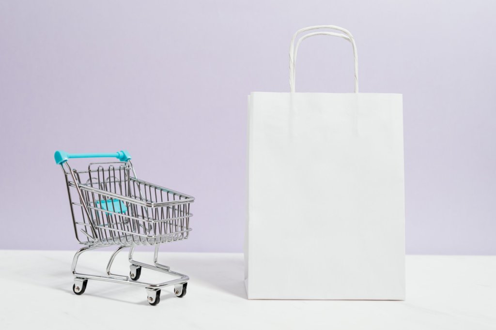 shopping cart and shopping bag, personalized shopping exeprience