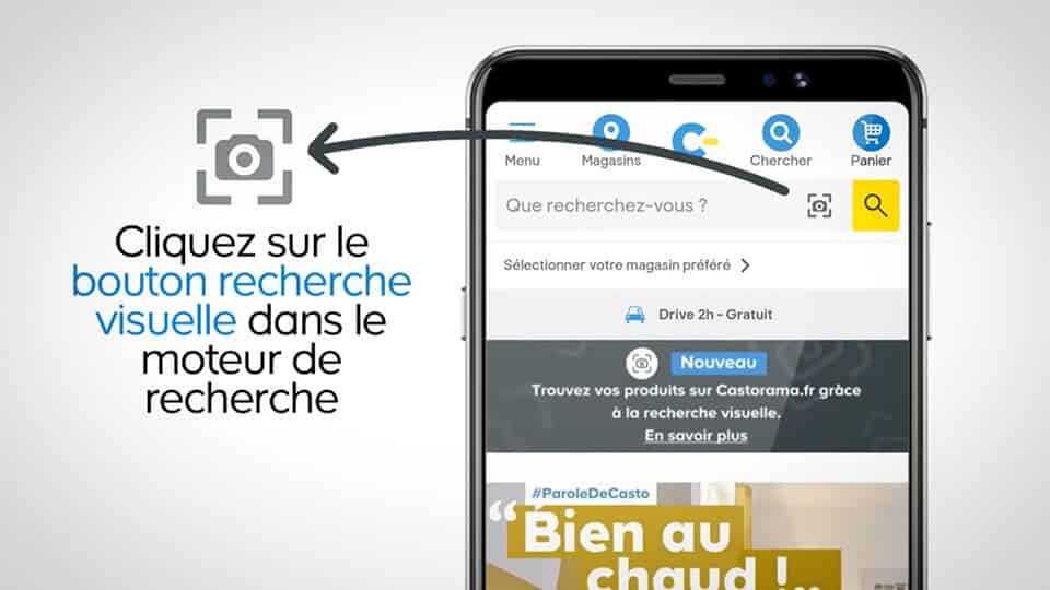 castorama visual search
