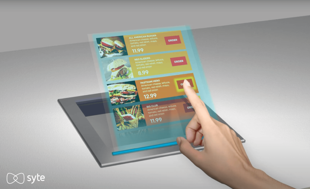 Touchless holographic displays are a new retail innovation trend that allows users to safely order food and other products without COVID concerns. 