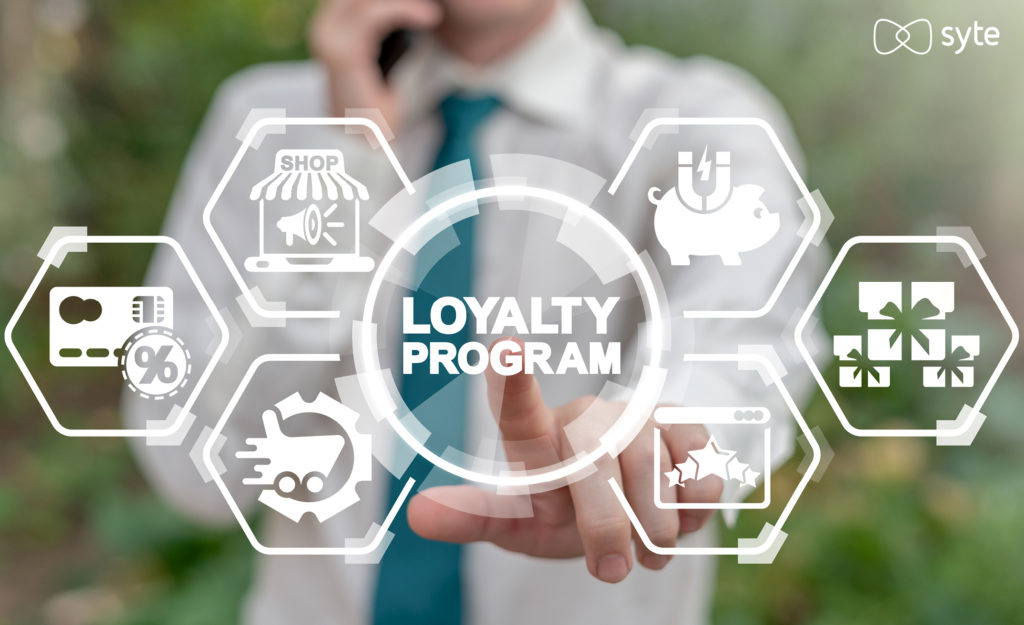 Loyalty program icons demonstrating one way to improve customer relationships.