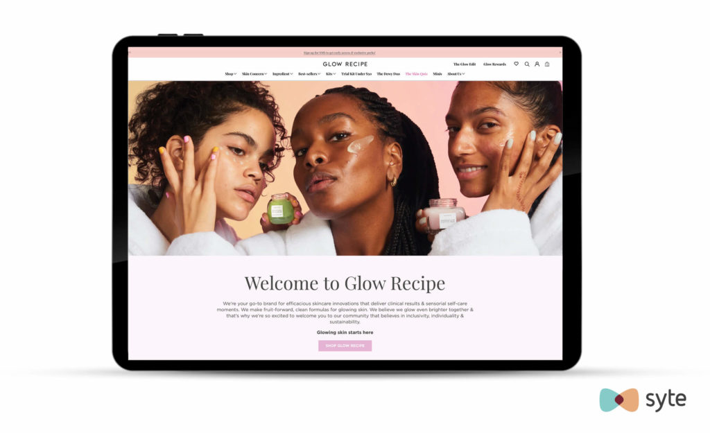 glow recipe website 