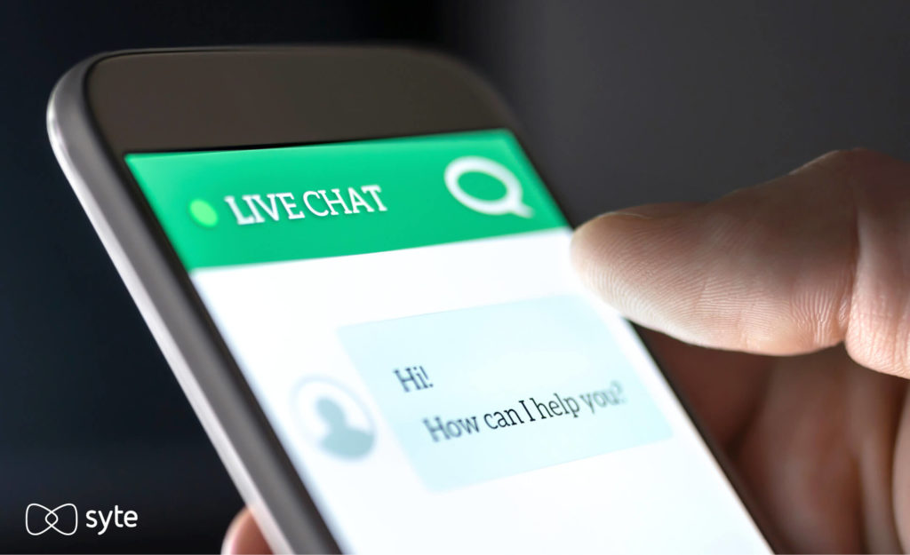 Live customer support and chatbots