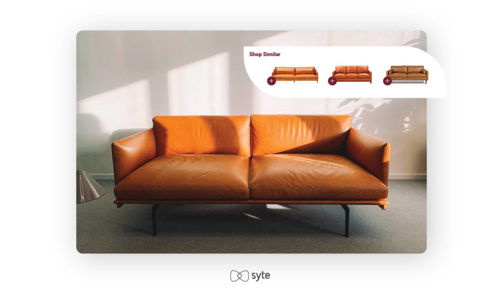 discovery design Orange couch