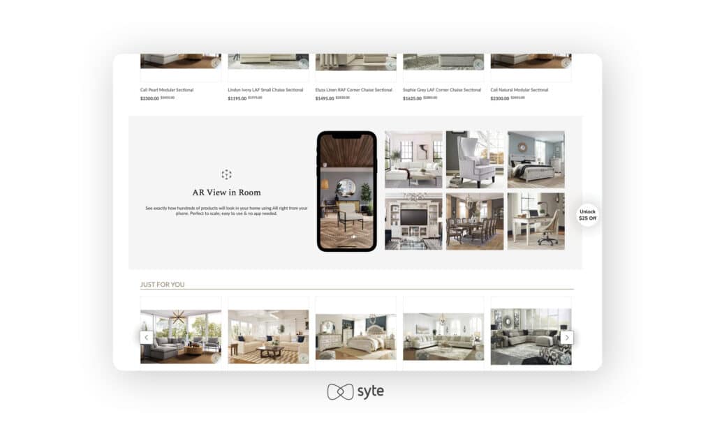An AR experience for home decor shoppers 